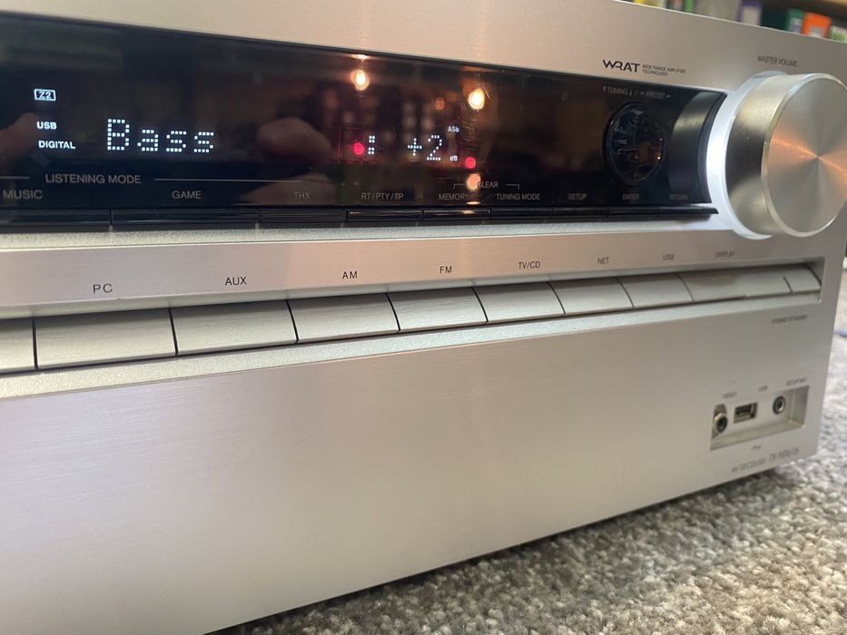 Amplituner Onkyo TX-NR616  Srebrny