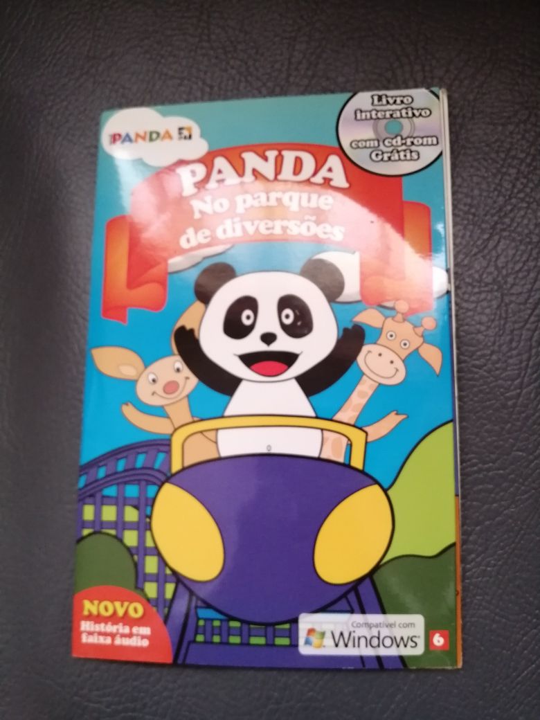 Livros interativos do panda