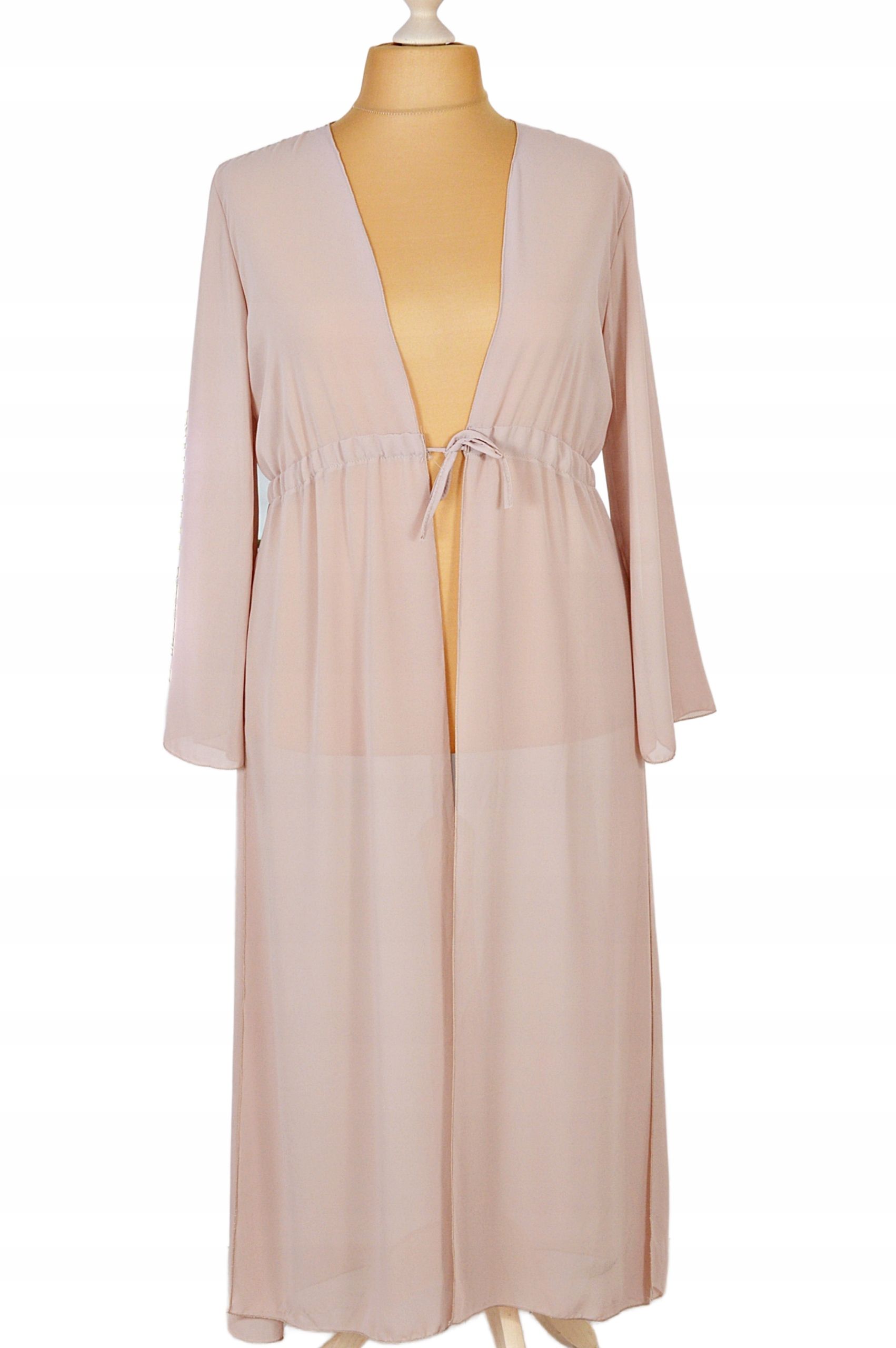 40 42 44 długa narzutka pareo szyfonowa plus size