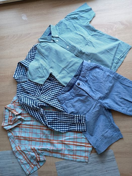 Zestaw koszula dla chłopca 116-122