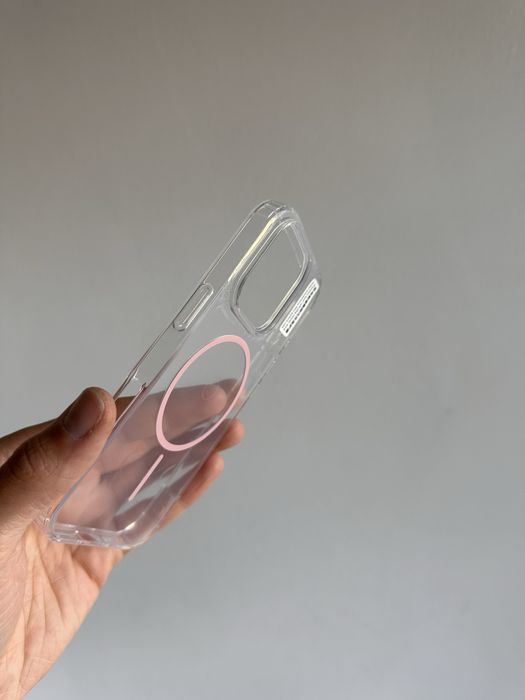 Etui Przeźroczyste thin MagSafe + SZKŁO do IPHONE 16 PRO