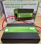Przetwornica napięcia Pure Sine Wave, czysty sinus 2000W/4000W