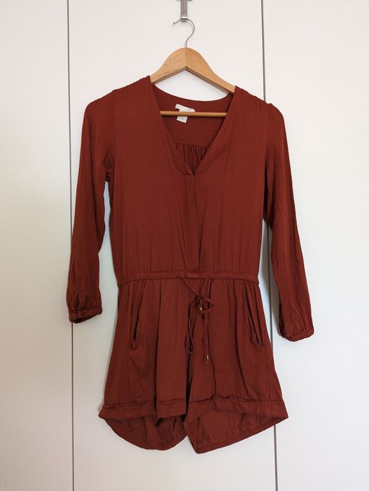 Macacão calções manga comprida