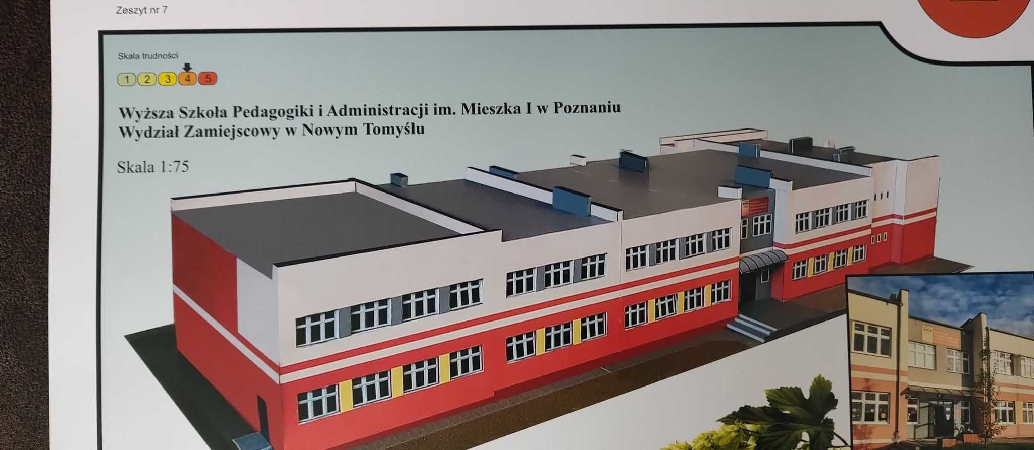 Modelarstwo kartonowe WSPiA Nowy Tomyśl