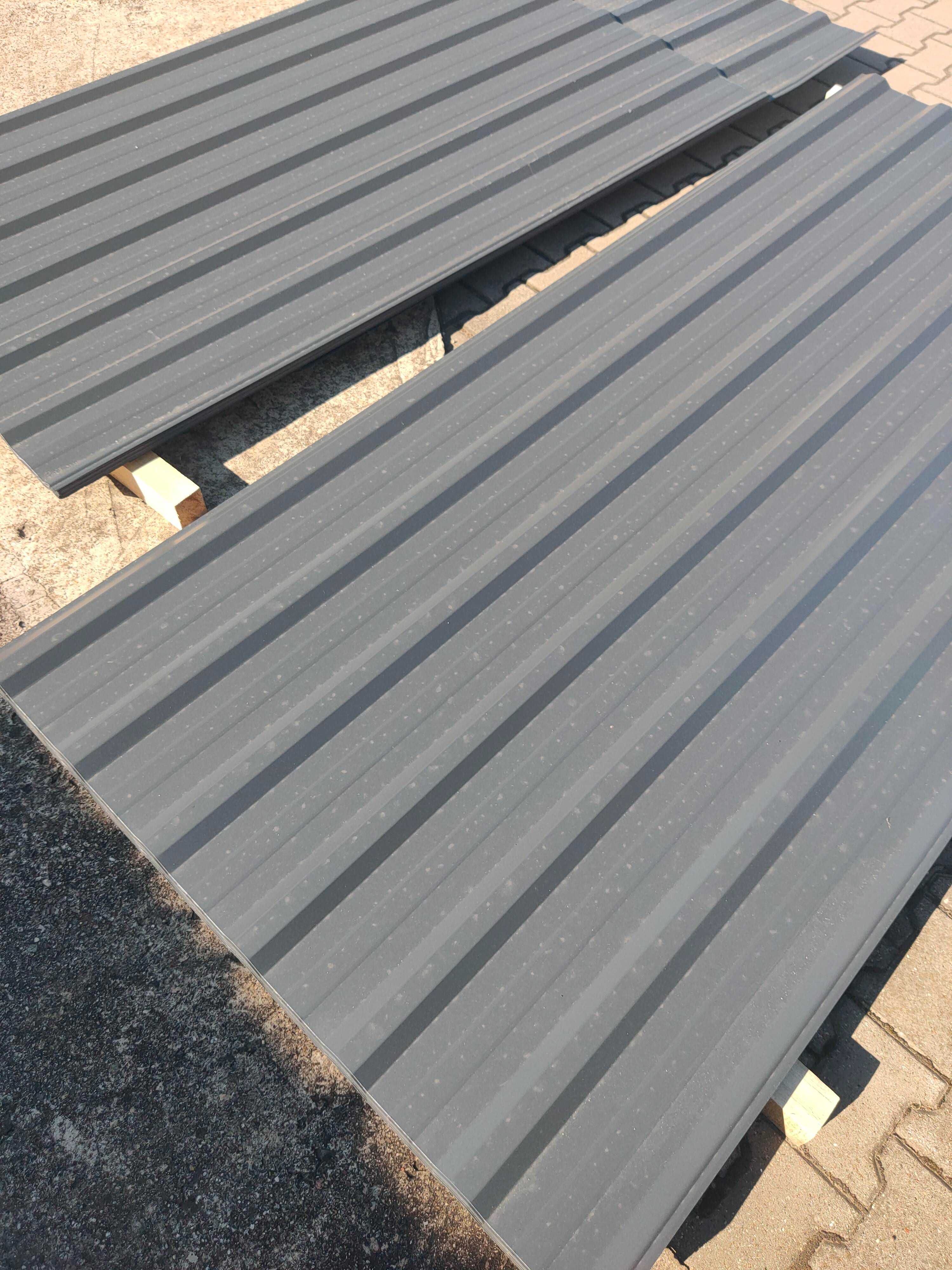 Blacha trapezowa T18 grafit RAL7016 wiaty,garaż,gospodarcz Zgierz,Łódź