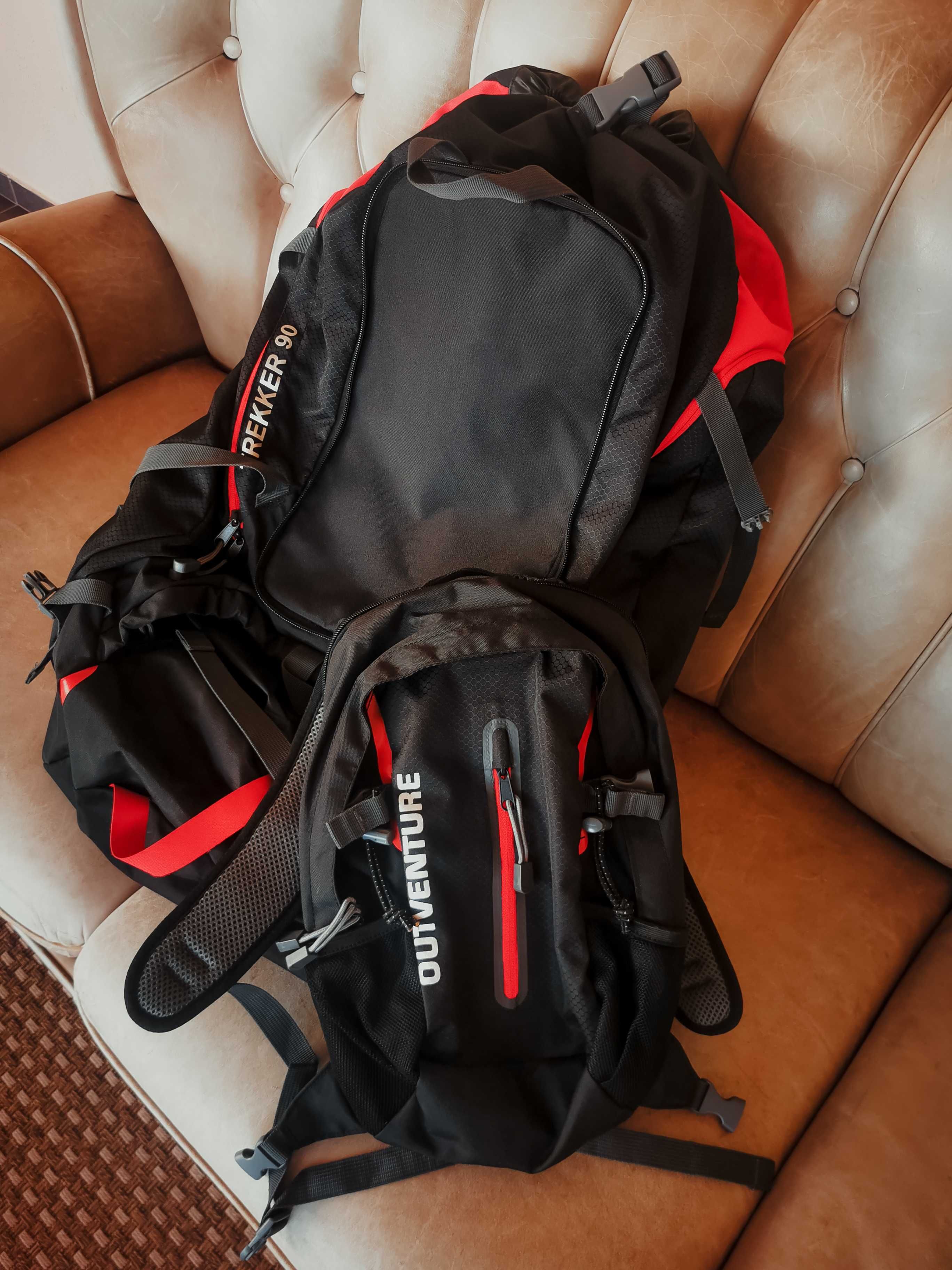 Outventure mochila de campismo 90 l