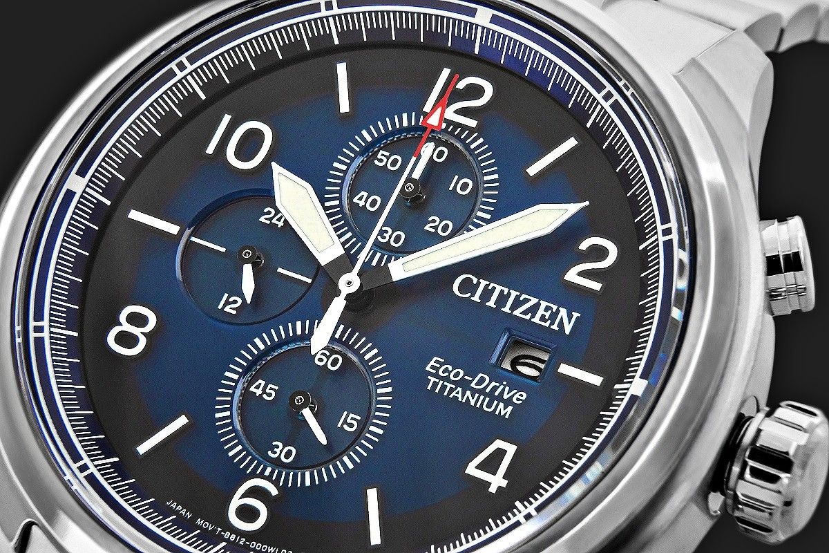 zegarek męski citizen super titanium eco-drive ca0810-88l + box