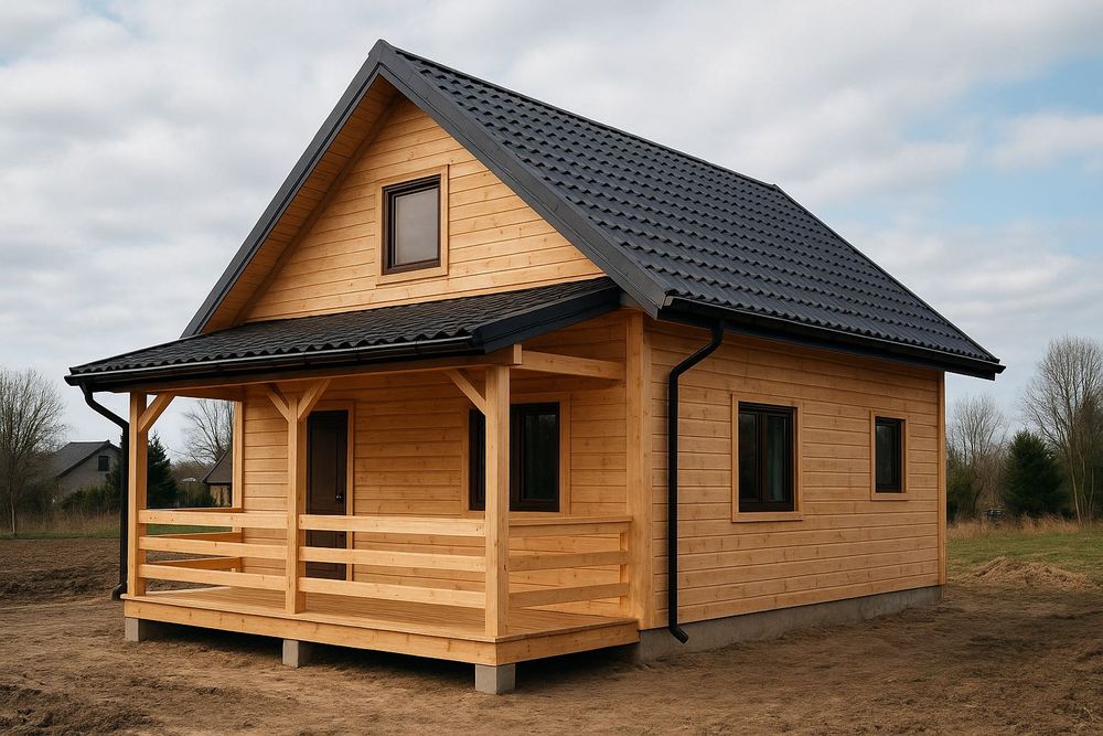 Domy z Drewna i Tarasy– Realizacja od Zaraz / Szybkie Terminy