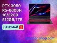 Acer Nitro 5 R5-6600H/16GB/512 RTX3050 144Hz ноутбук