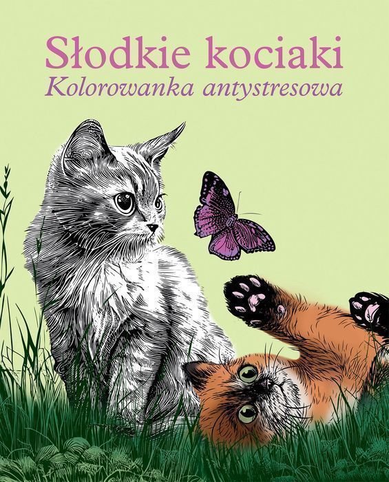 Słodkie kociaki. Kolorowanka antystresowa. Buchmann / GW Foksal
