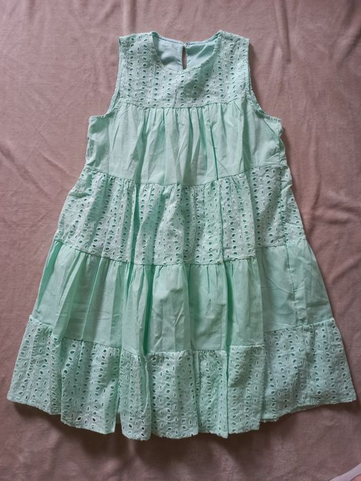 Сукня, сарафан, прошва, XS-M, можна для вагітних