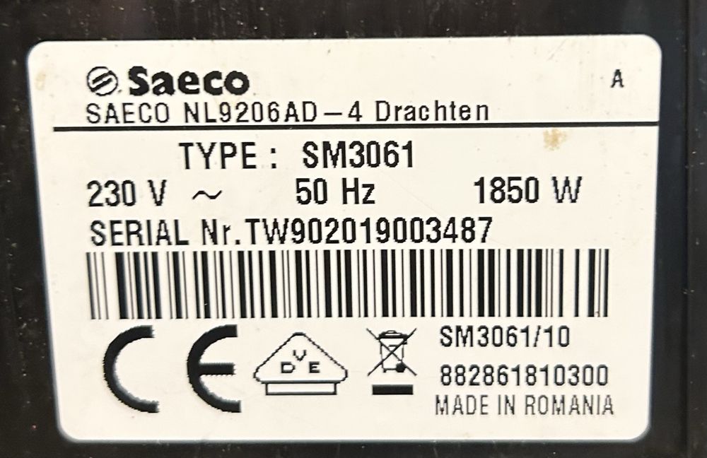 Płyta główna Saeco Pico Baristo SM3061 elektronika
