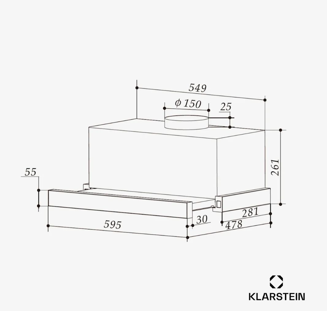 Viola 60 Okap kuchenny