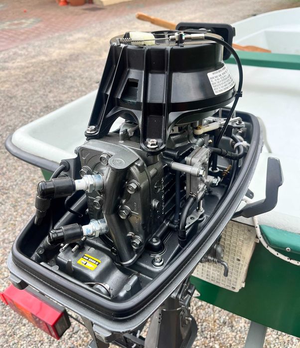 Łódź wiosłowa/wędkarska+ silnik suzuki 6km+ przyczepa slipowa/portowa