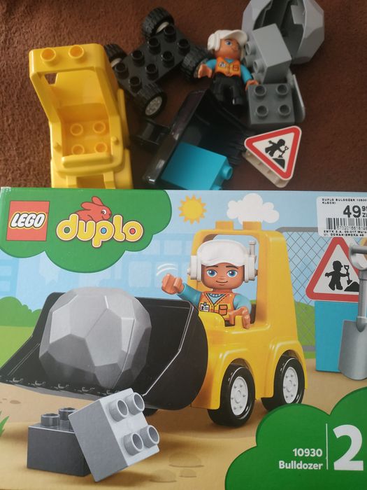 LEGO Duplo buldożer 10930 spycharka