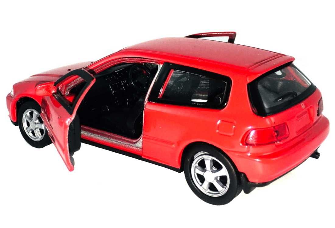 Honda Civic model WELLY 1:34 czerwony