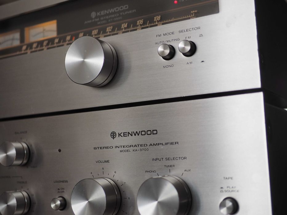 Amplificador  Kenwood KA-3700 + Tuner