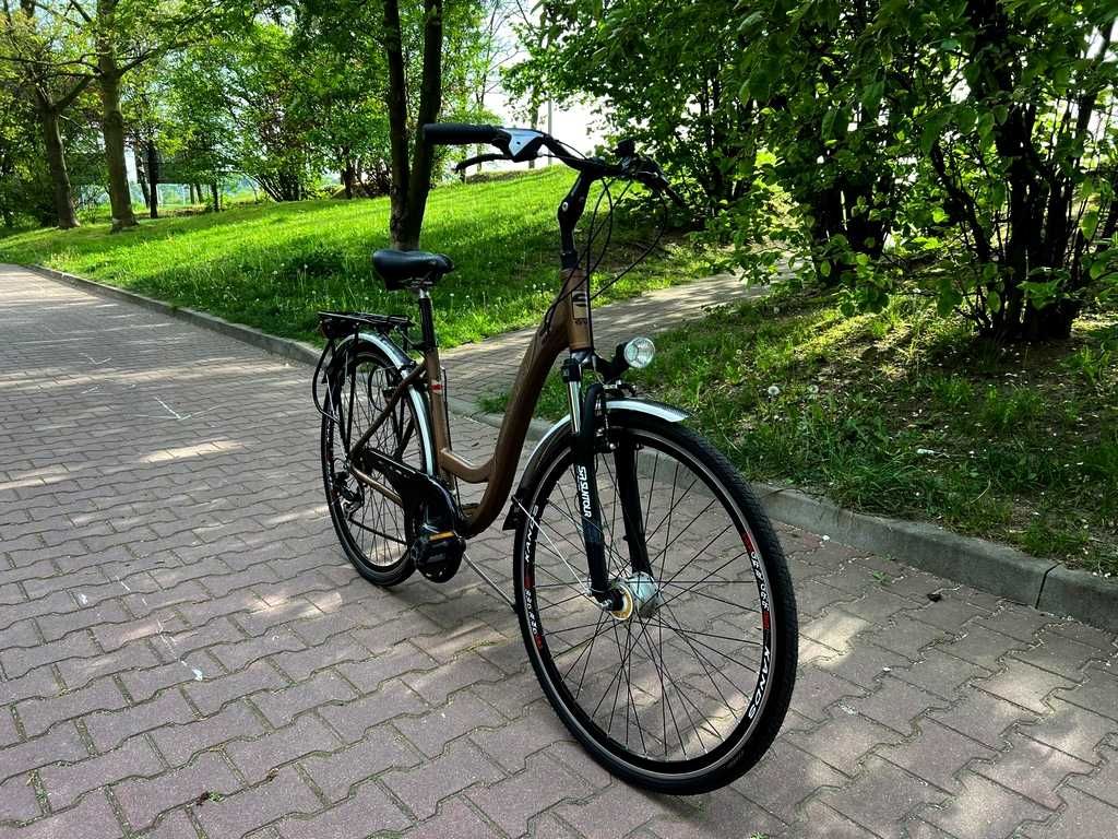 SVR Discovery rower miejski 18" 21-biegów koła 26" brązowy