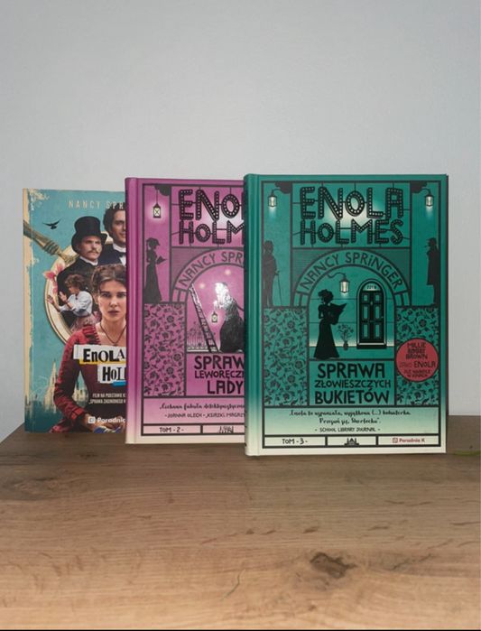 Książki z serii „Enola Holmes”-Nancy Springer