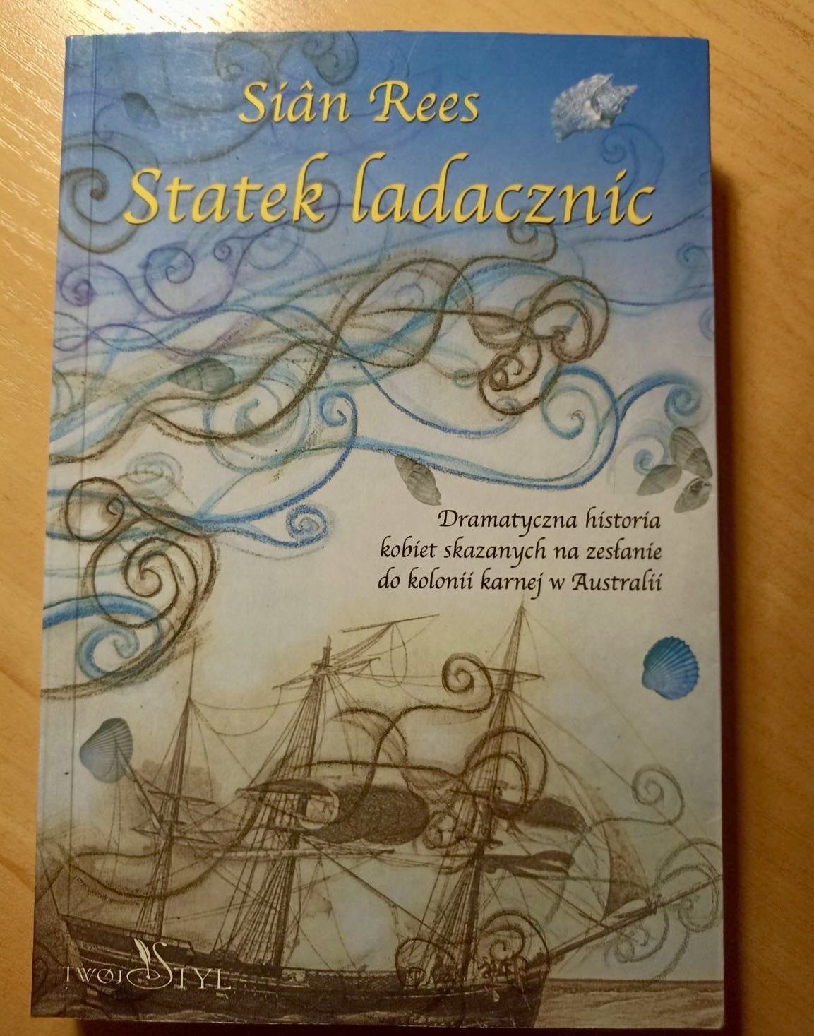 Książka, Statek ladacznic, Sian Rees
