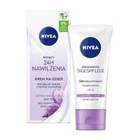 Nivea 24H Nawilżenia Kojący Krem Na Dzień Spf15 50Ml (P1)