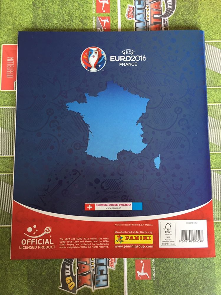 Panini Euro 2016 Swiss star ed caderneta + cromos por colar + update