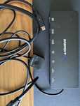 KVM USB-C para 2 computadores