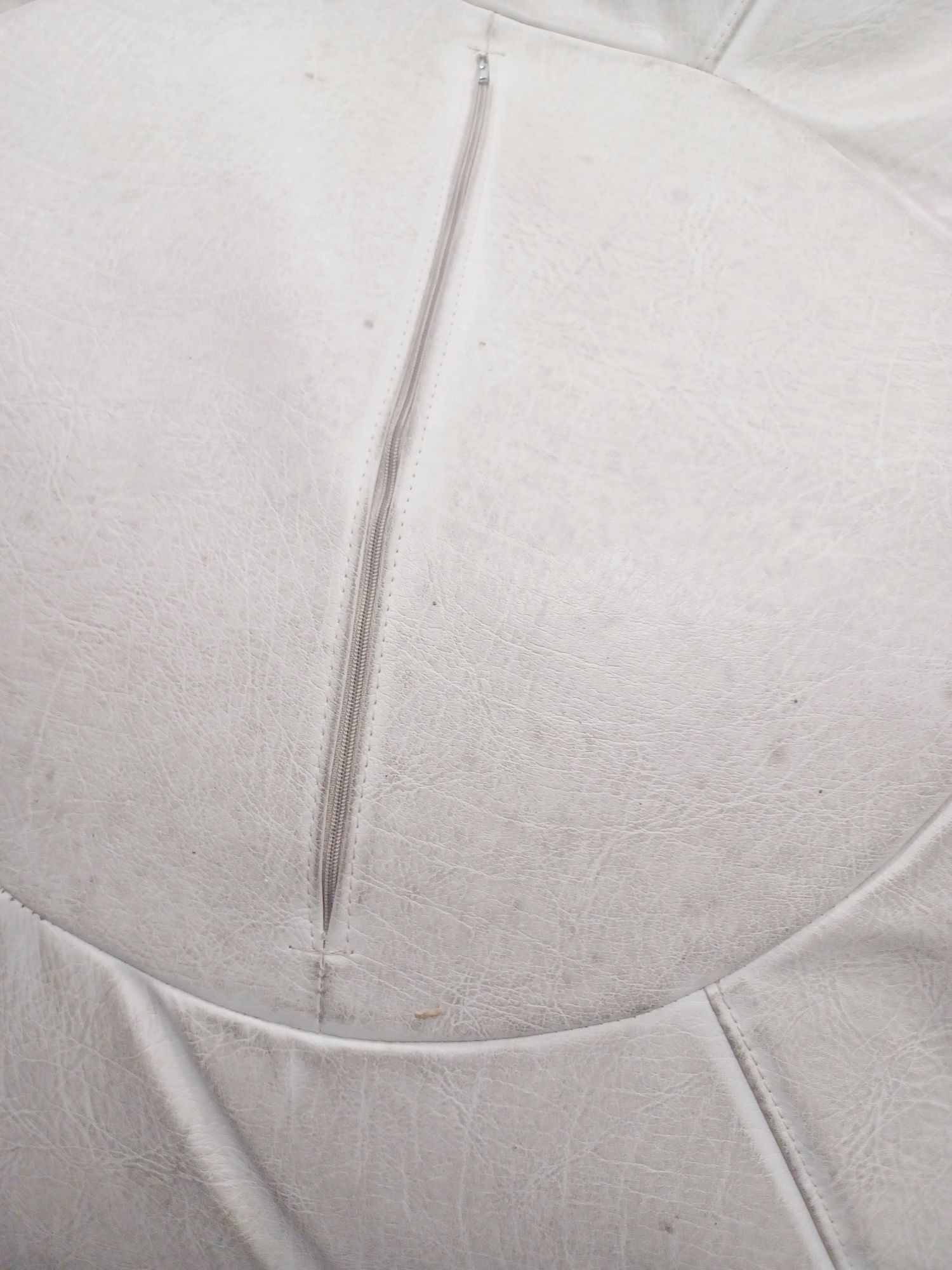 Puff pêra couro XXL