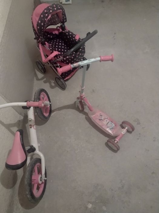 Zestaw hulajnoga i rowerek biegowy