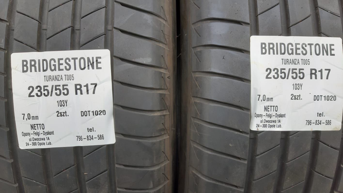 Opony Bridgestone 235 55 R17