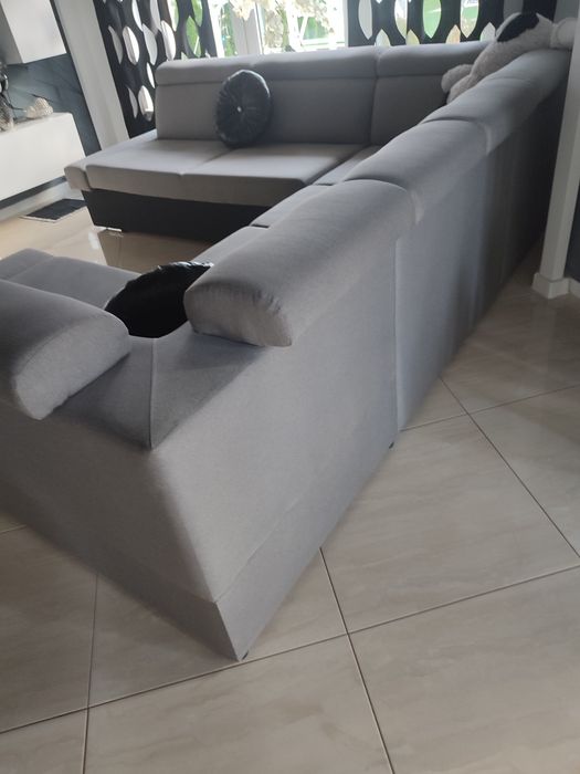 Narożnik do salonu szary