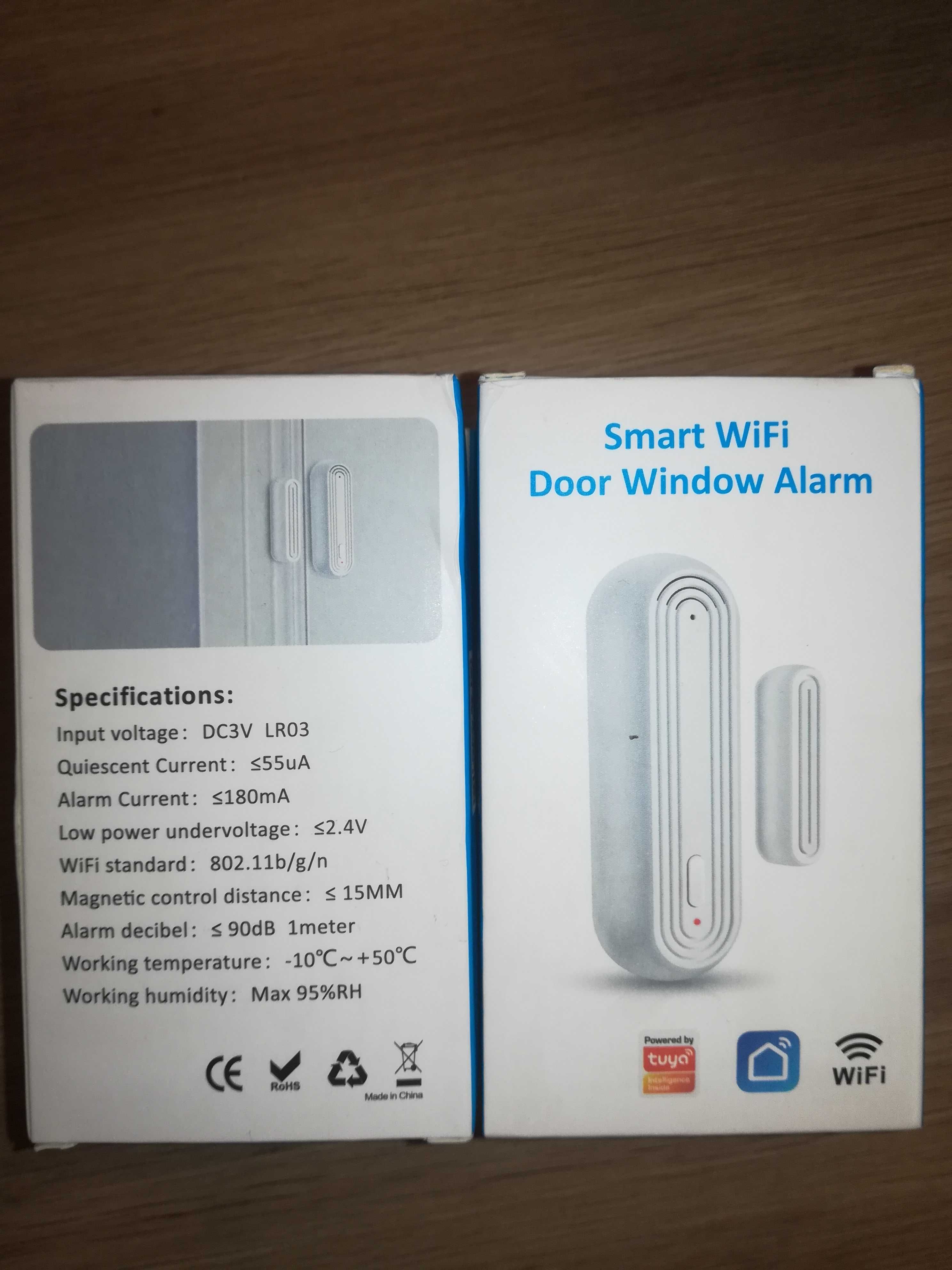 Czujnik drzwi i okien Tuya WiFi alarm