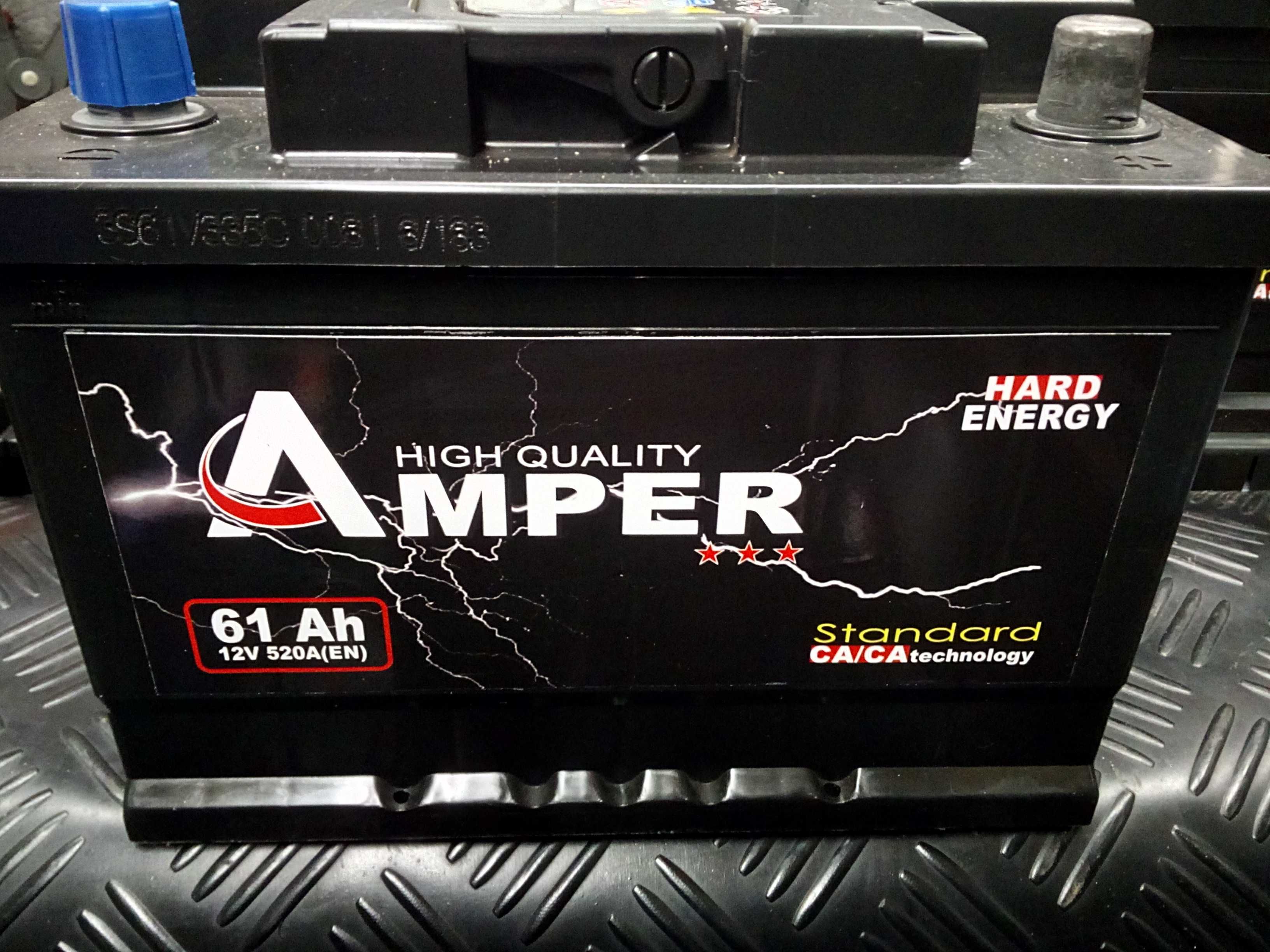 Akumulator 12V 62Ah/520A Amper Hard Energy Kielce-dowóz gratis!!!