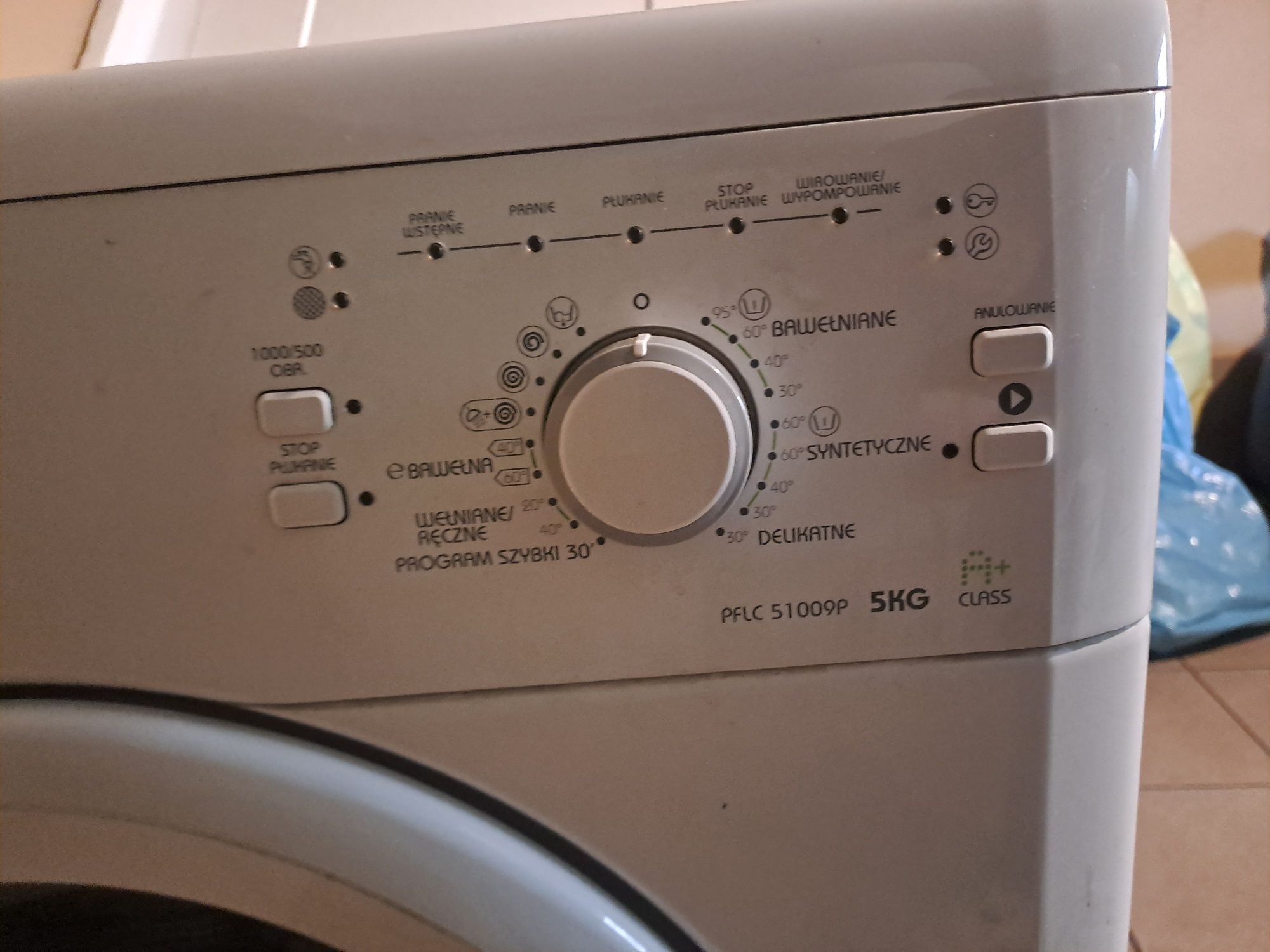 Pralka Polar A+, PFLC51009P, 5kg