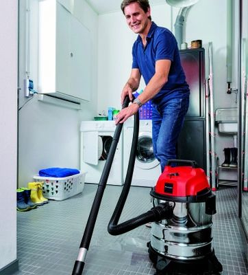 Aspirador Sólidos, Líquidos e Pó com sopro 20L, 1250W - Einhell