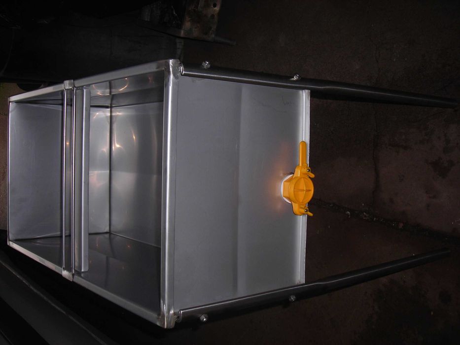 Tina em inox para desoprecular