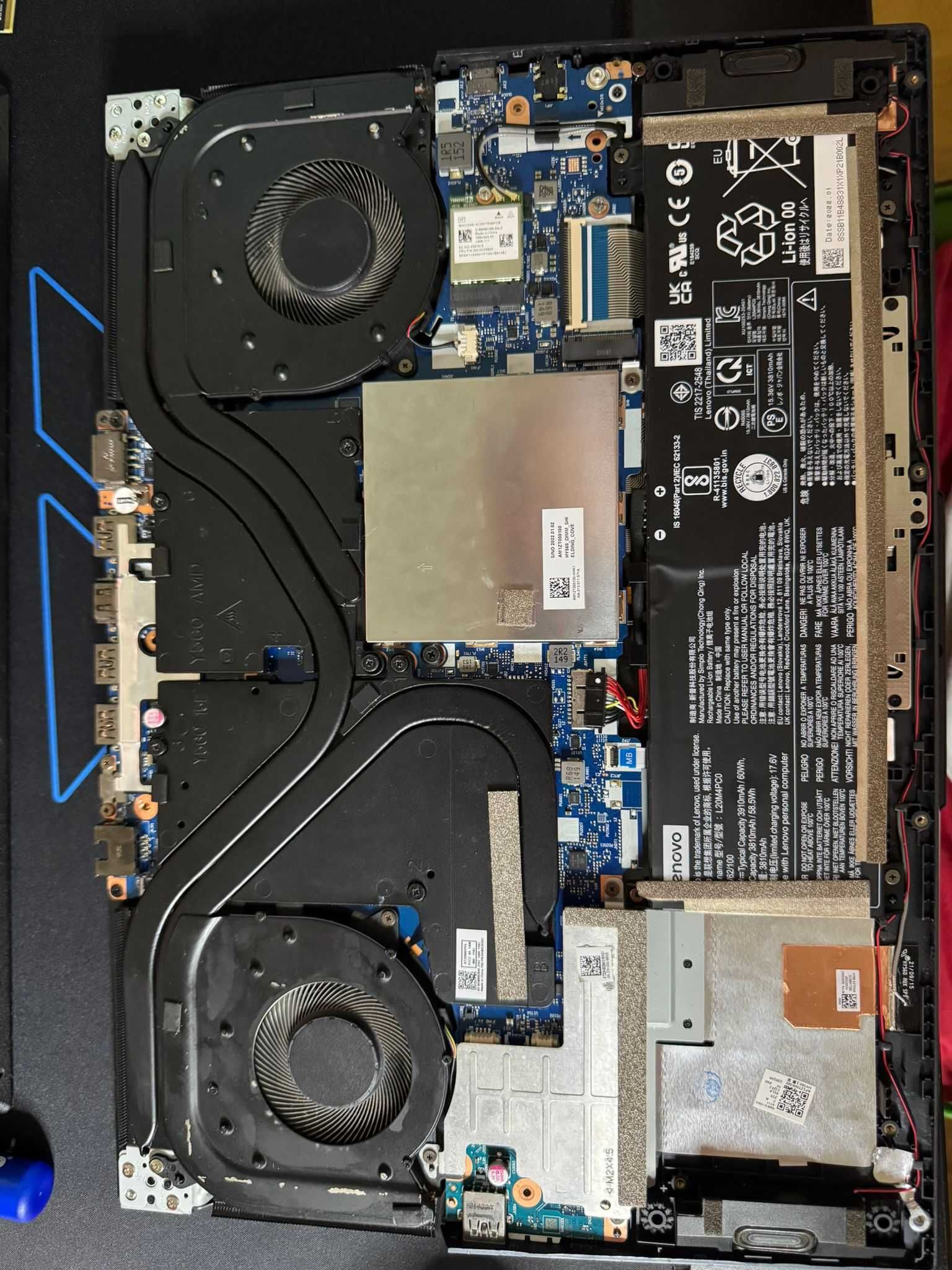 Venda do Lenovo Legion 5 (15ACH6-296) para peças (inteiro ou separado)