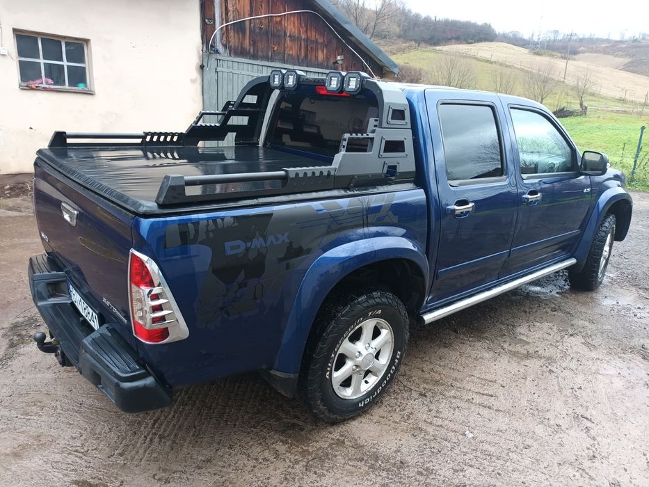 ISUZU  D-MAX 3.0 diesel 4x4 reduktor pikap pickupa długi