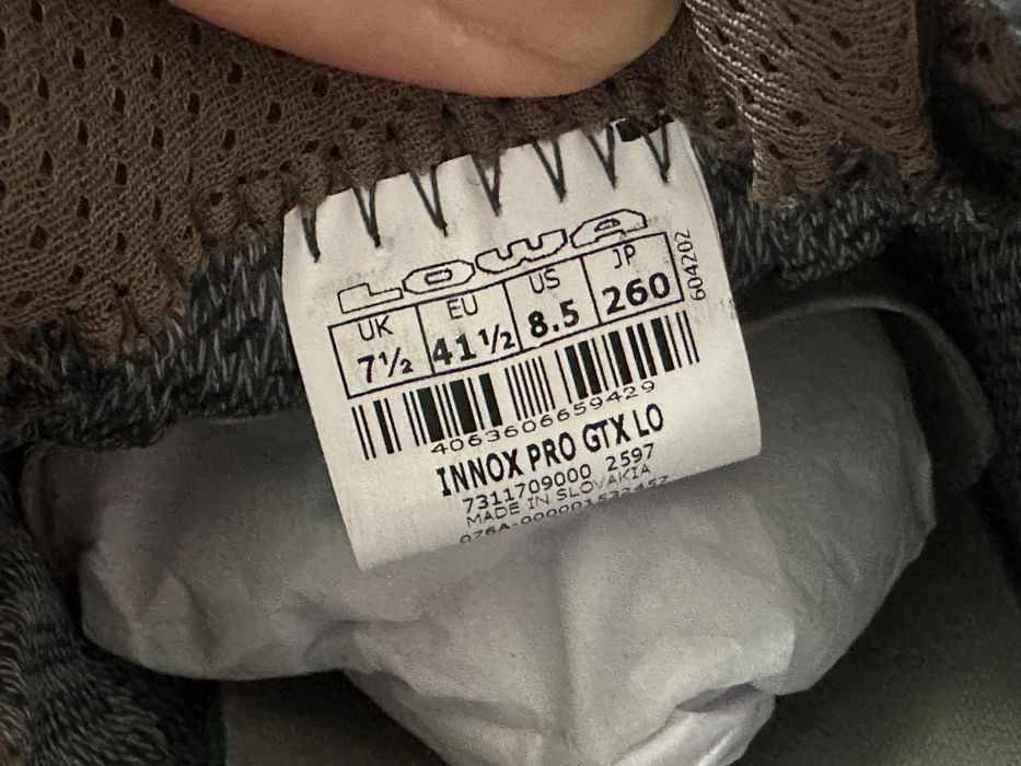 Кросівки Lowa Innox PRO GTX Lo ( РОЗМІР 41 1/2 )