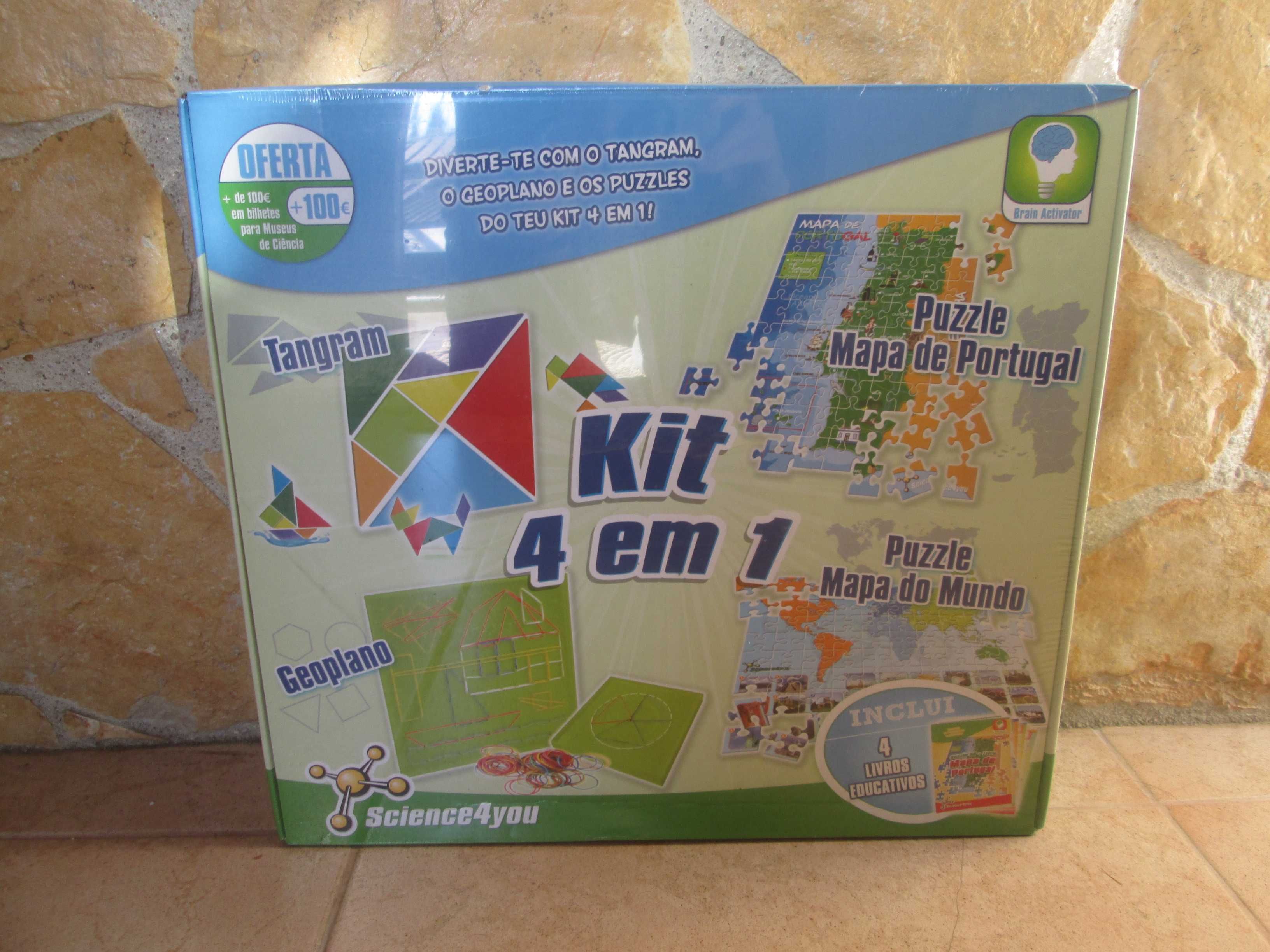 Kit 4 em 1 - Science4You - NOVO