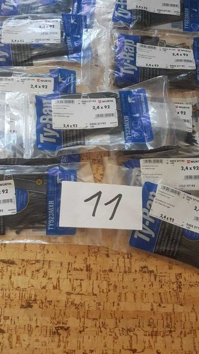 NOWE Opaski kablowe WURTCH ERKO HellermannTyton