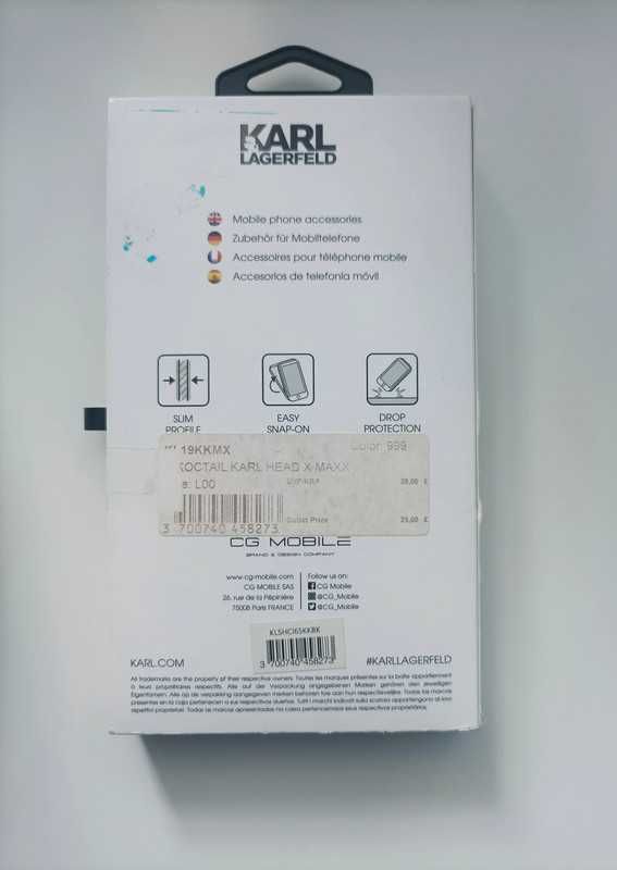 Karl Lagerfeld etui na telefon