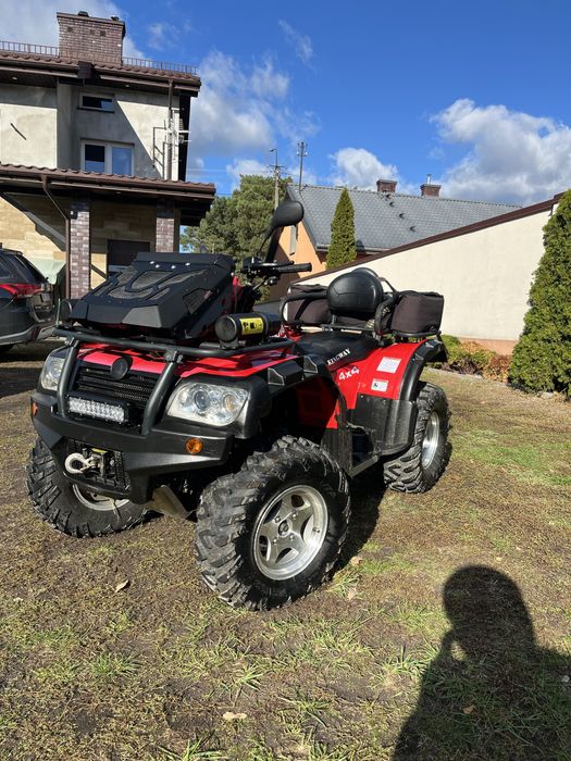 Quad cf moto 500 arlload kingway 4x4 long salon Polska doinwestowany