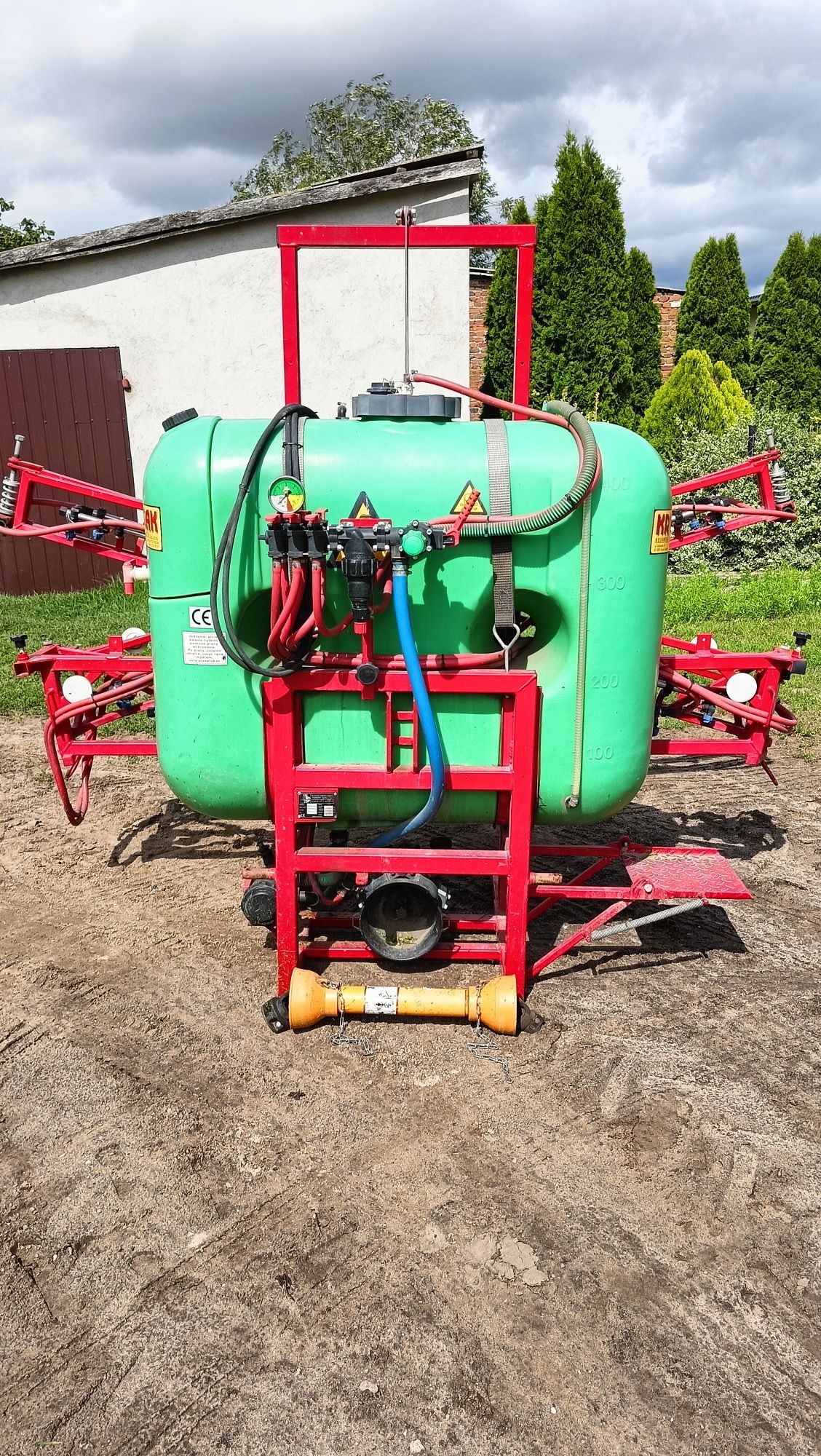 Opryskiwacz 400l Krukowiak 12m
