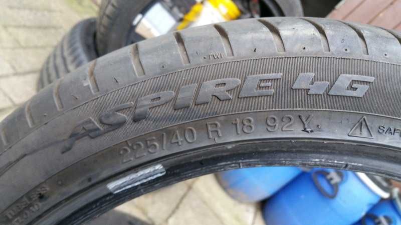 4 szt.LETNIE 225/40 R 18 92 Y Apollo Aspire 4 G