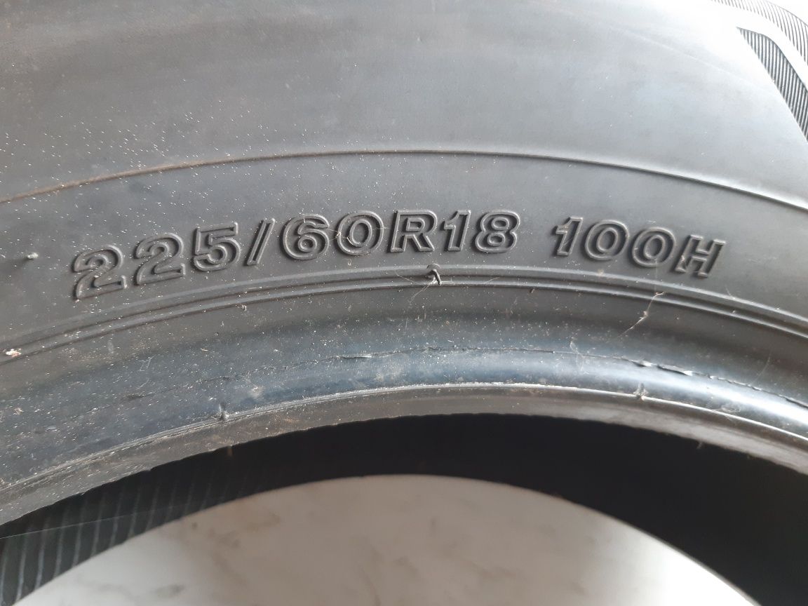 Opony letnie 225/60R18 Bridgestone 7mm montaż w cenie