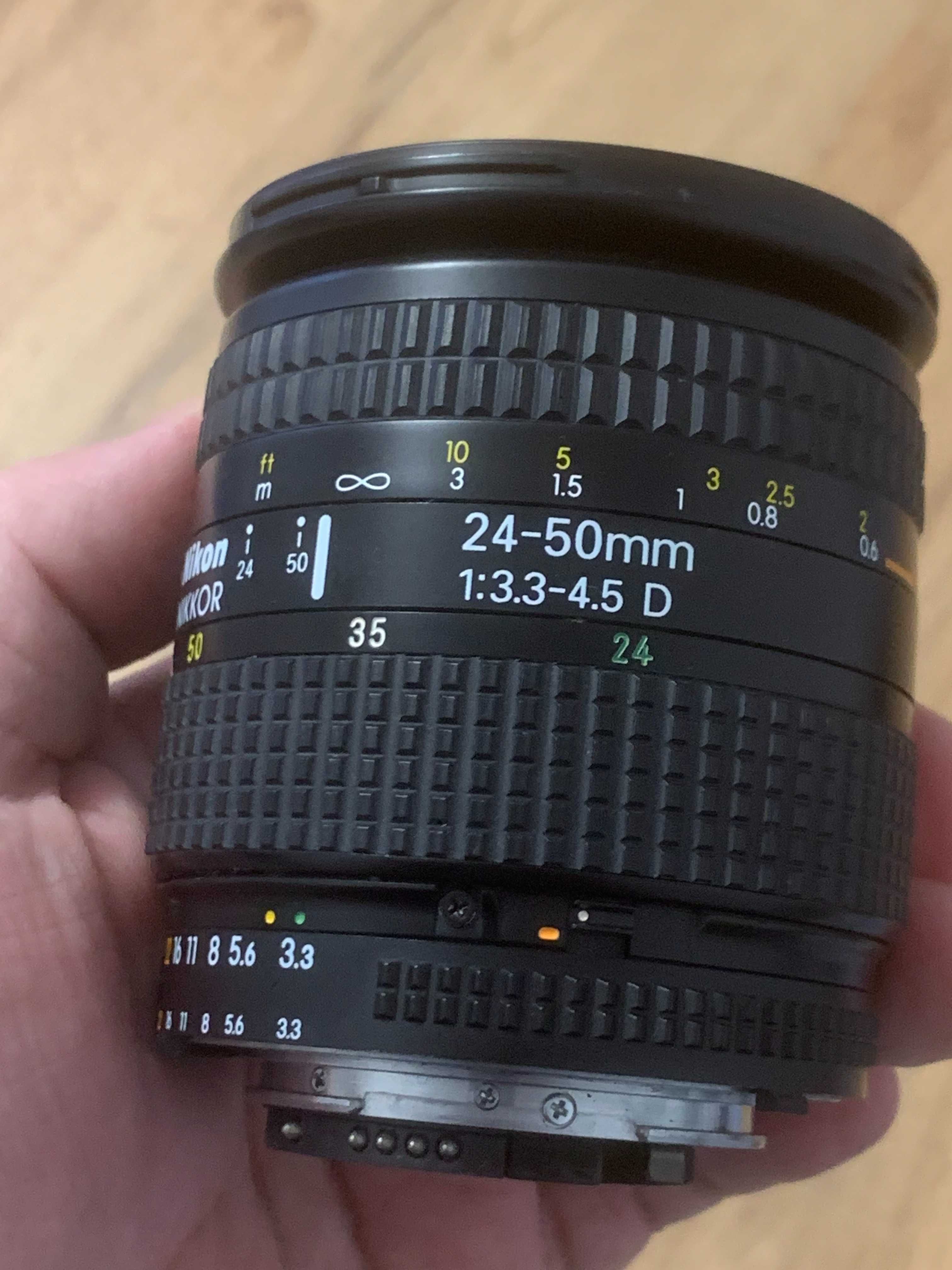 Obiektyw Nikon AF Nikkor 24-50mm f/3.3-4.5D