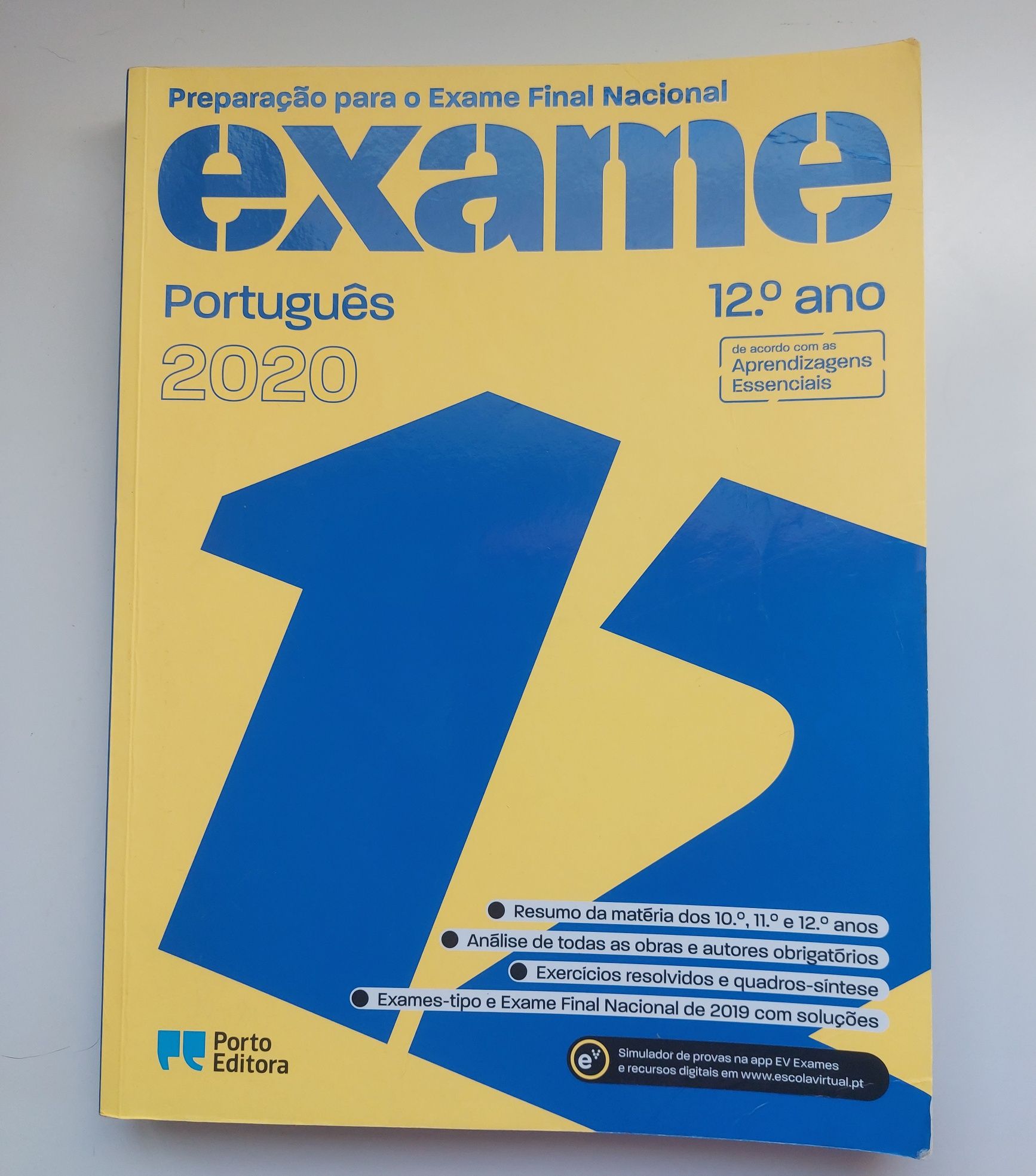 Livro de preparação para o exame nacional de Português