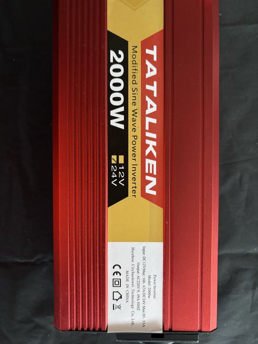 Inversor 24v 2000W