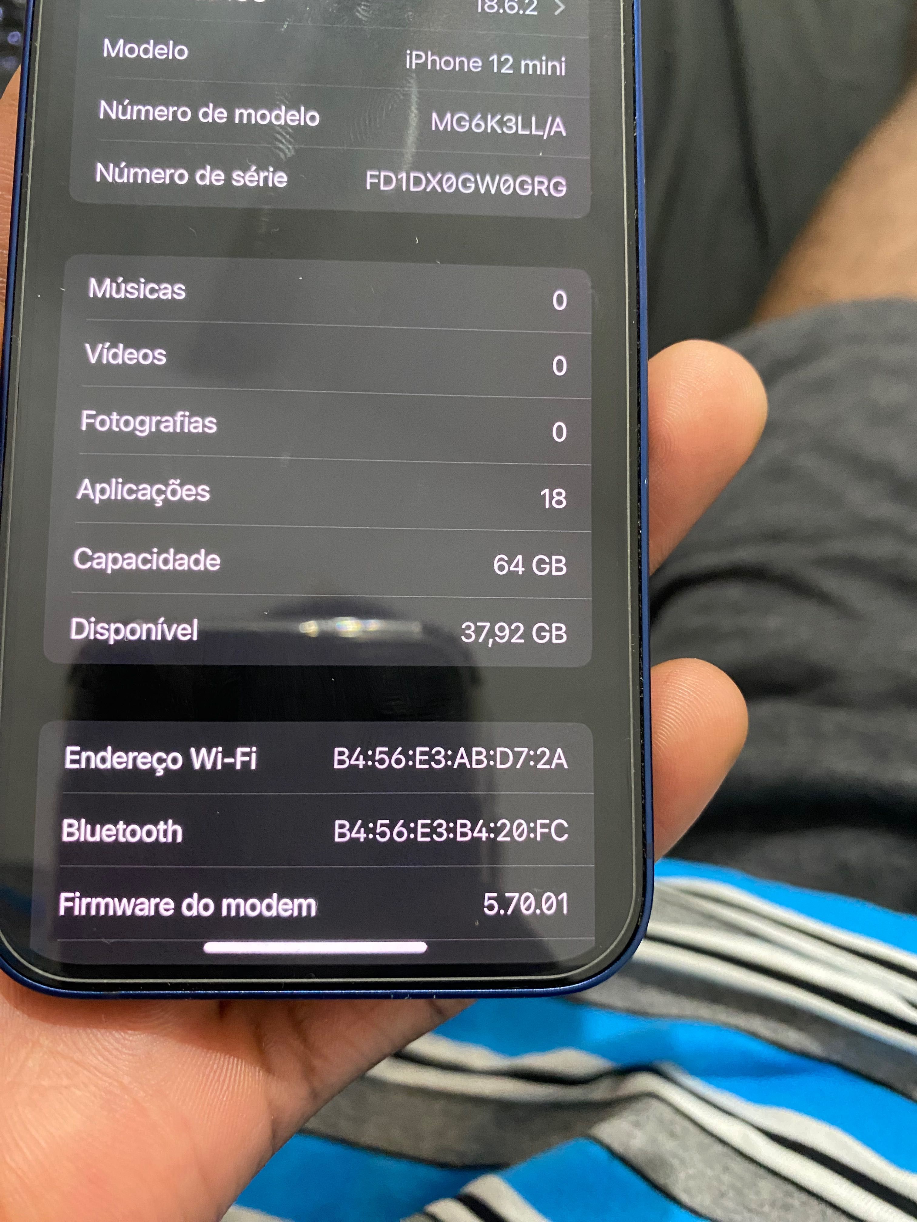 Iphone 12 Mini 64GB Ótimo Estado